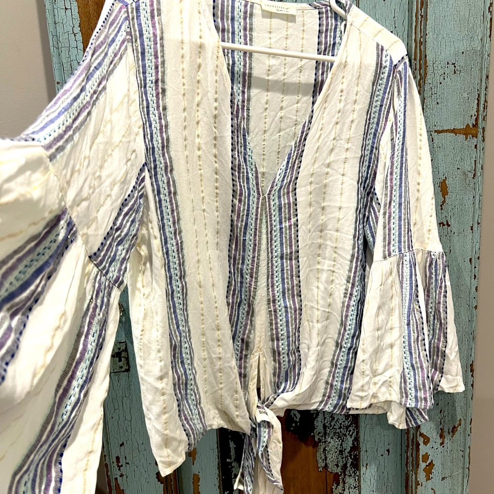 Lovestitch bell sleeve top.  Large